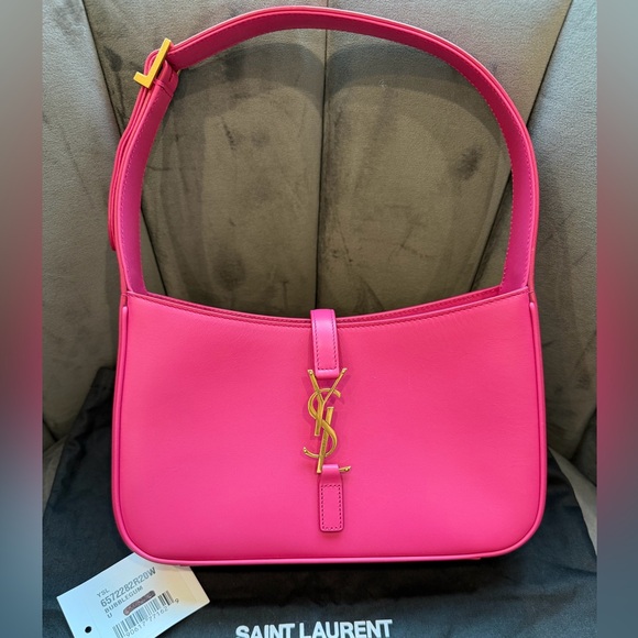 NWT Saint Laurent YSL Le 5 A 7 Hobo Bag – Pink - Picture 3 of 15